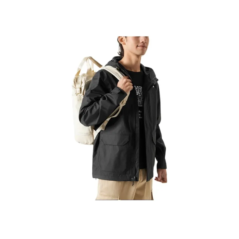 THE NORTH FACE City Outdoor Collection Waterproof And Windproof Windbreaker Jacket Men's Black-3