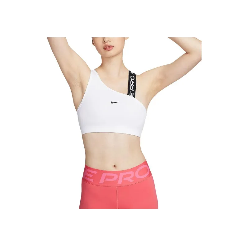 Nike Pro Swoosh Asymmetrical Sports Underwear Women's White-0