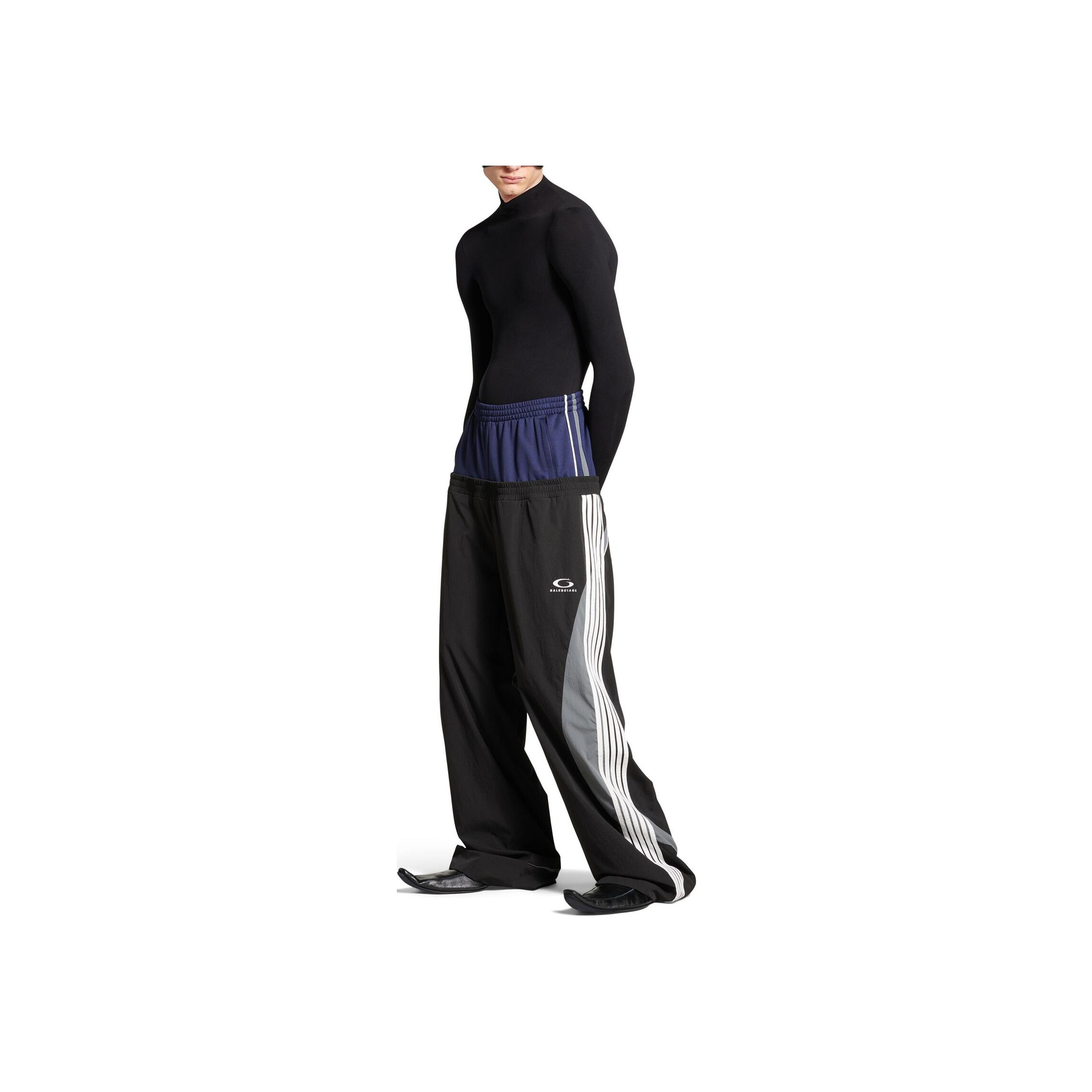 RE ARRIVAL/再入荷 Balenciaga Tracksuit Pants 'Black' - POIZON ウォーキング・ランニングウェア