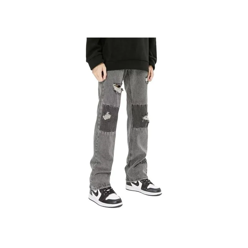 MGXEK Jeans Unisex Black-3