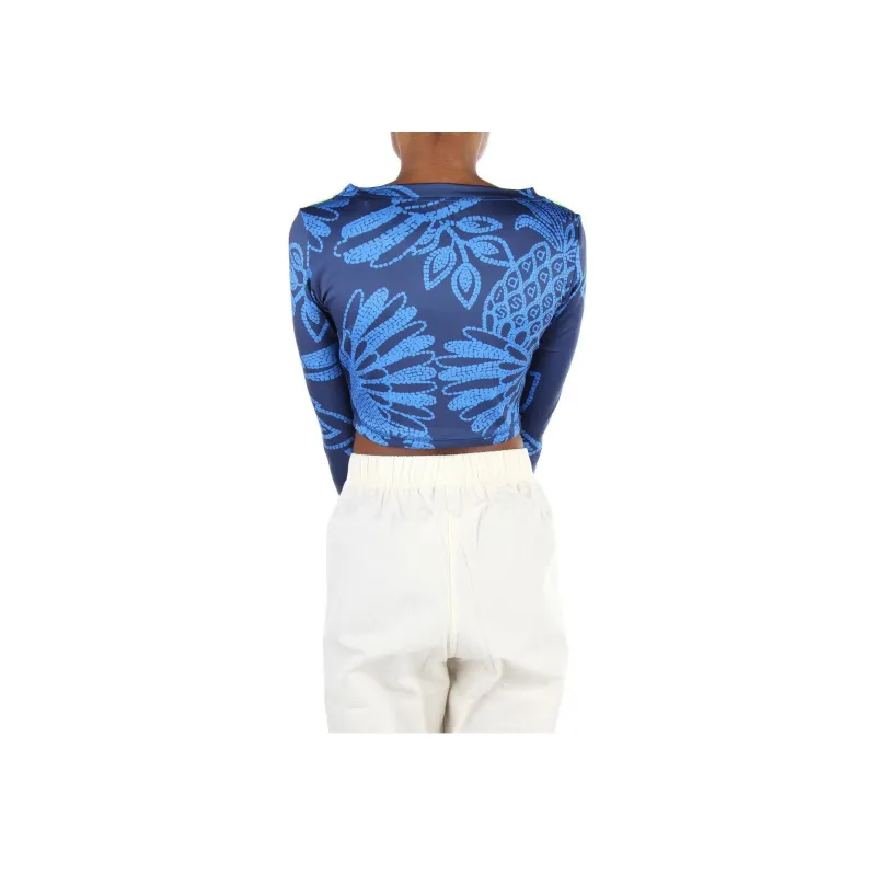 Adidas T Shirts Women's Blue-2
