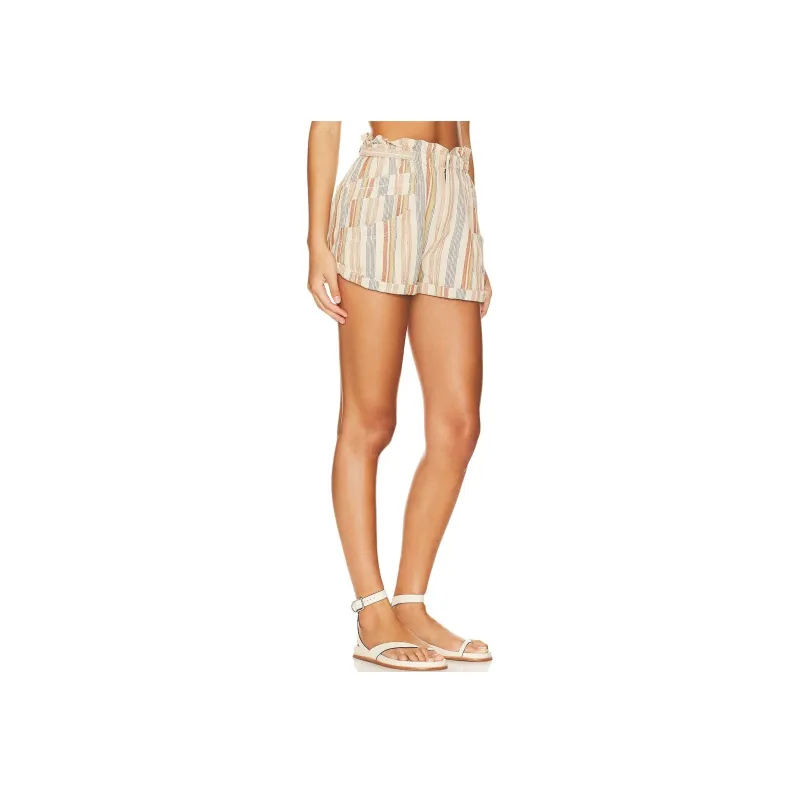 FREE PEOPLE Casual Shorts Women's Multicolor-2