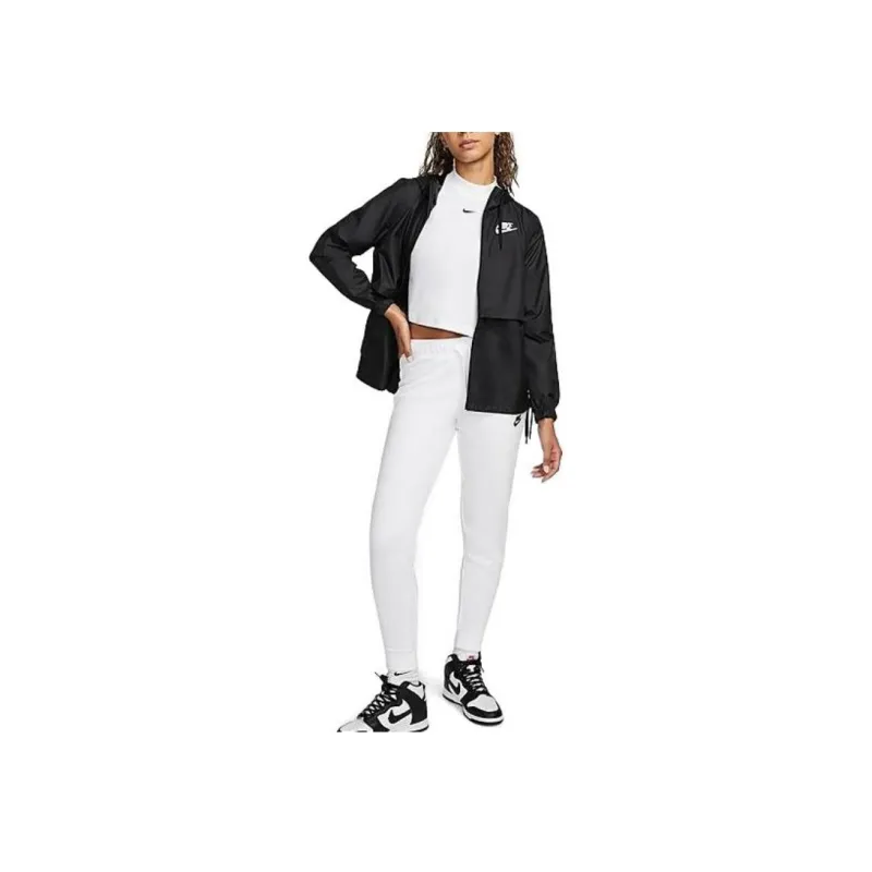 Nike Sportswear Women's Club Fleece Jogger Pants White/Black-2