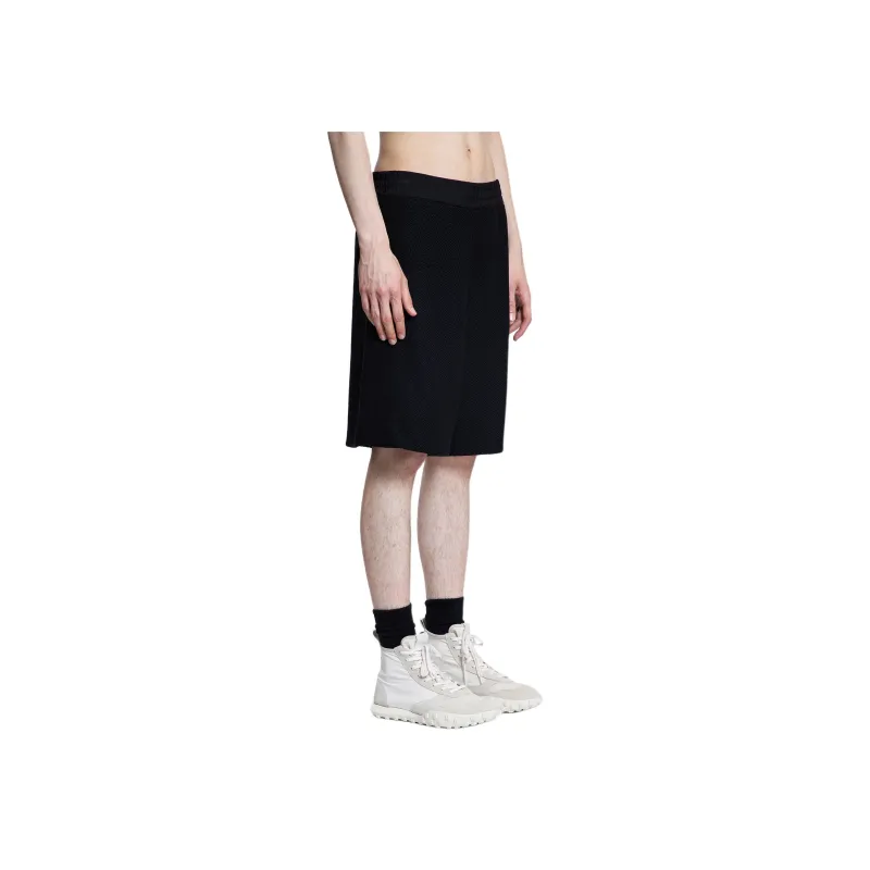 JIL SANDER Honeycomb Relaxed Fit Shorts-2
