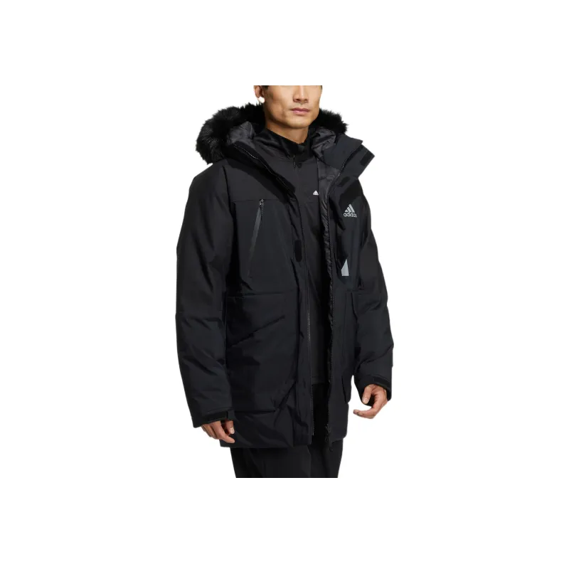 Adidas Down Jackets Unisex Black-3