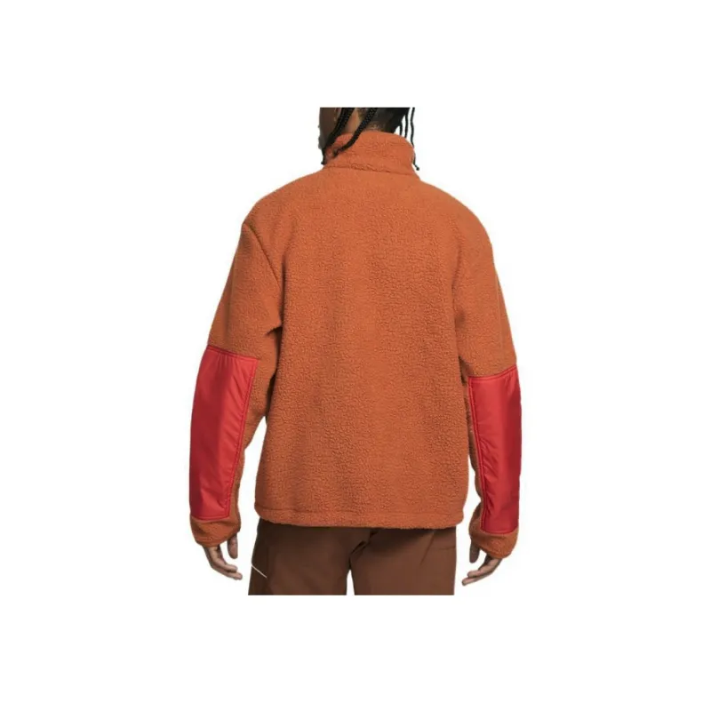 Nike Velvet Jackets Men Orange-4