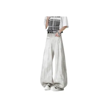 ZYKY Jeans Unisex Dirty White