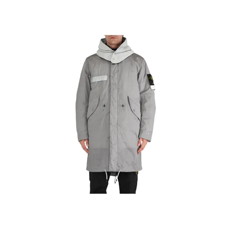 STONE ISLAND Zip-up Parka Jacket-2
