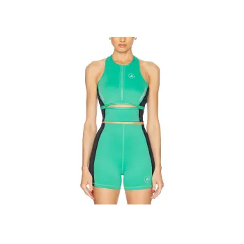 Adidas Free Shipping With AdiClub Adidas By Stella McCartney High Neck Crop Top
