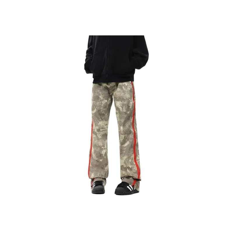 KIRHNE Casual Pants Unisex Camouflage-0