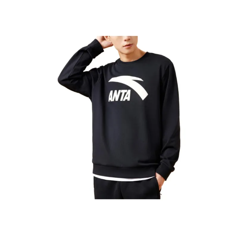 Anta Sweatshirt Unisex Basic Black-2