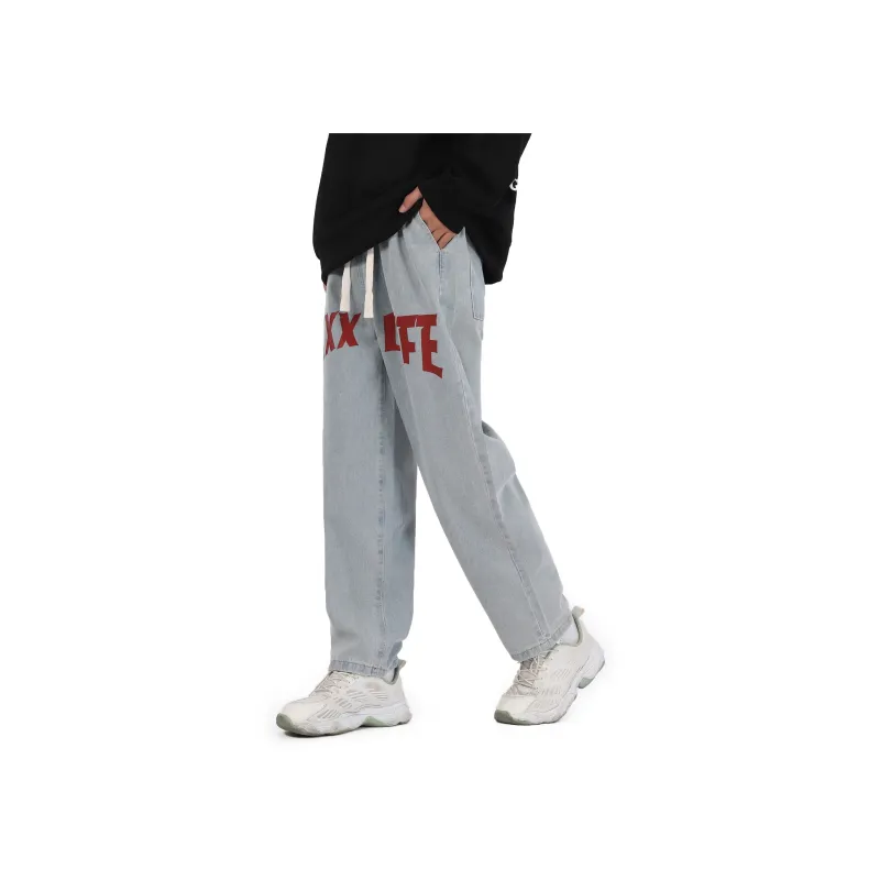 GXXX Jeans Unisex Light Blue-4