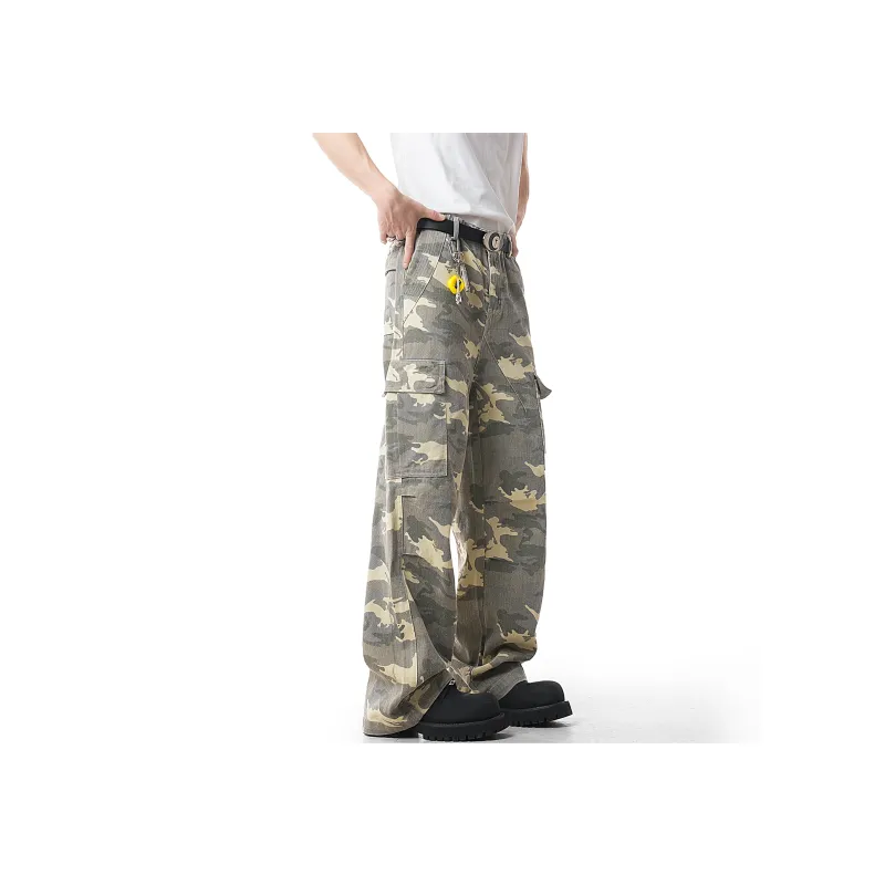 CREAZIONI LA FANTASIA E MOBILE Casual Pants Unisex Desert Camouflage-5
