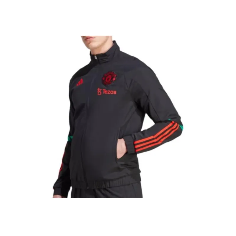 Adidas Manchester United Tiro 23 Presentation Soccer Jersey Unisex Black-1
