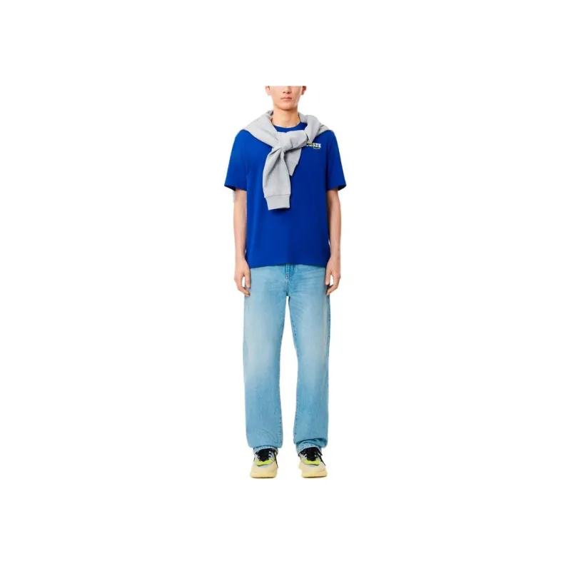 LACOSTE Graphic print Cotton T shirt-2