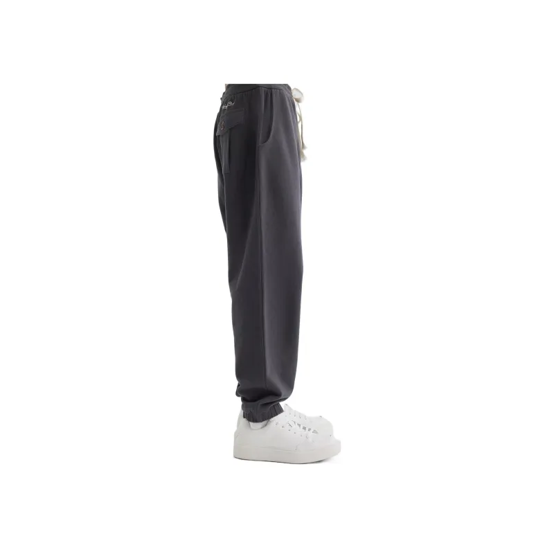 Mitchell Ness Casual Pants Unisex Black-5