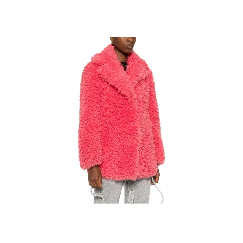 Patrizia Pepe Buttoned Faux fur Jacket-3