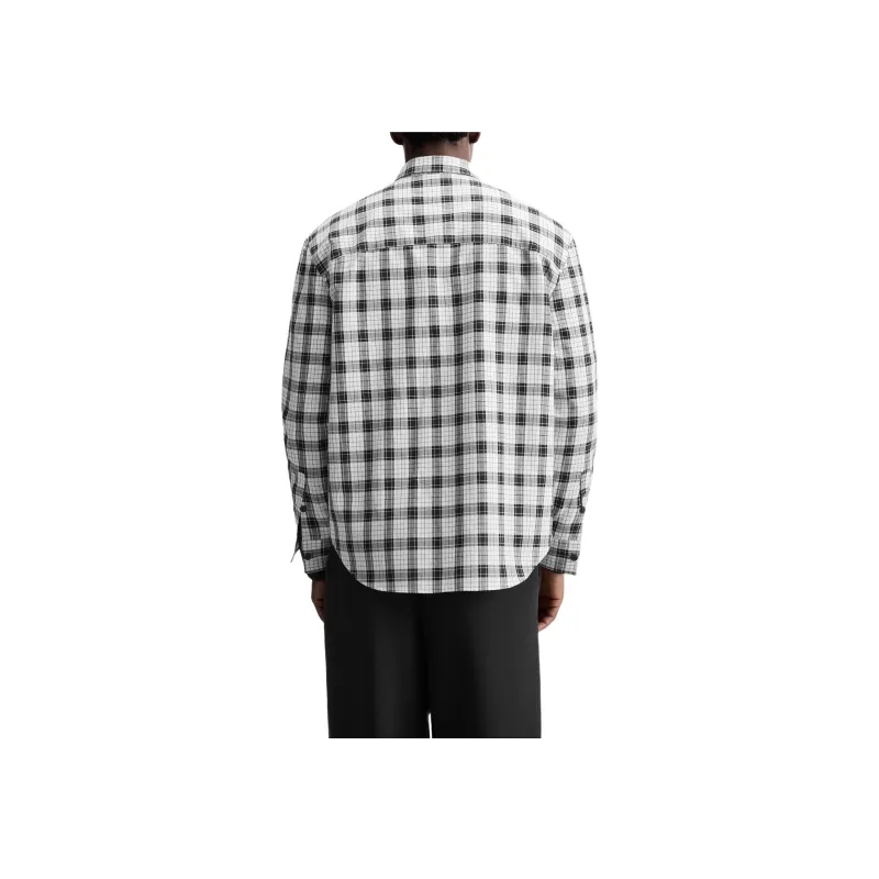 ZARA Shirts Men Black/White-2