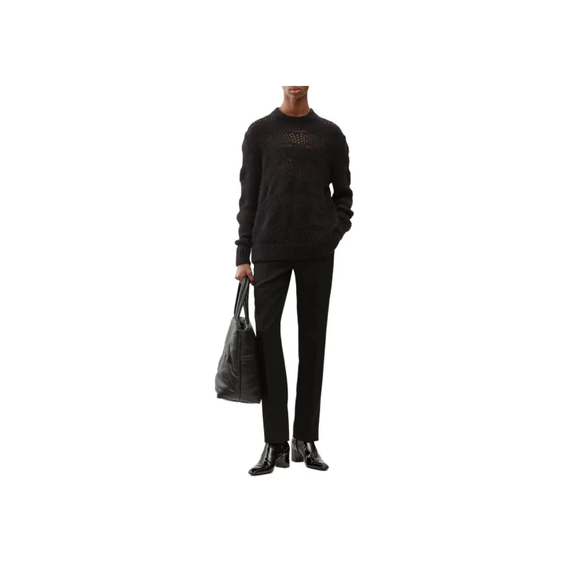 SAINT LAURENT FW23 Sweater Men's Black-4