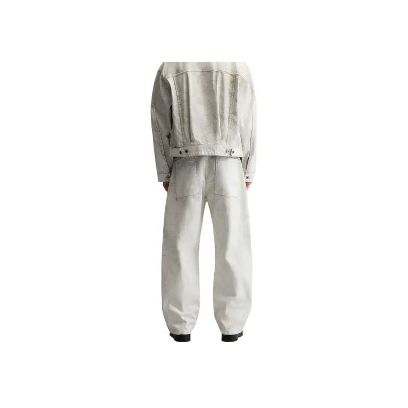 ZARA Jeans Men White-2