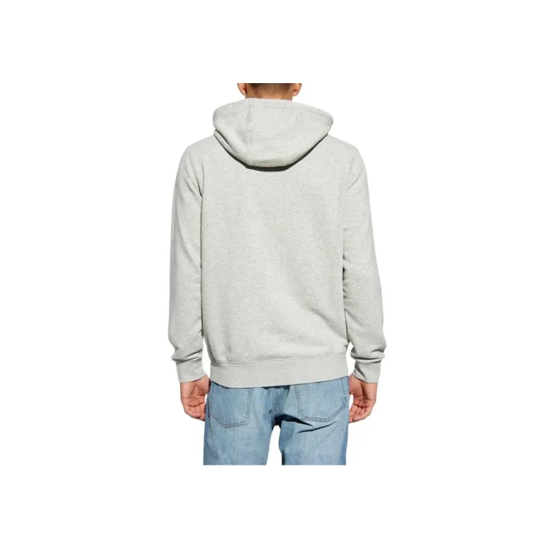 WOOLRICH Logo Embroidered Drawstring Hoodie-1