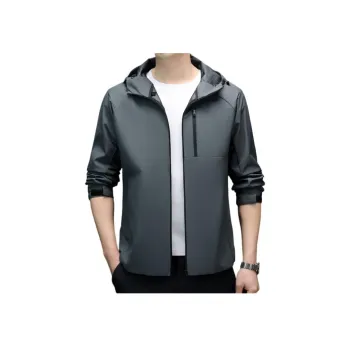 PIERRE CARDIN Water Resistant Windproof Breathable Wear Resistant Water Repellent Rainproof Windbreaker Jacket Men's