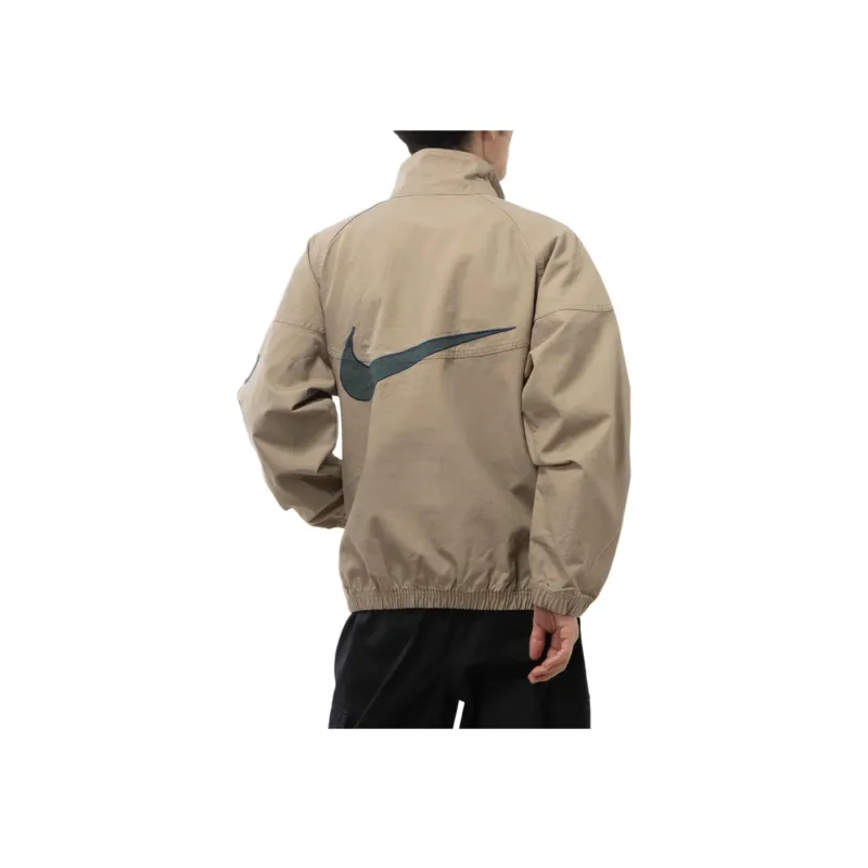 Nike Canvas Jacket Jackets Coats Men's Khaki-3