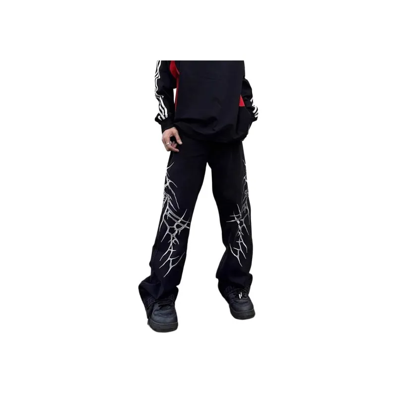 MGXEK Jeans Unisex Black-0