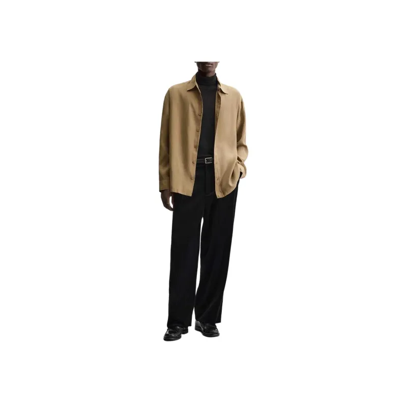 ZARA Shirts Men Tan-1