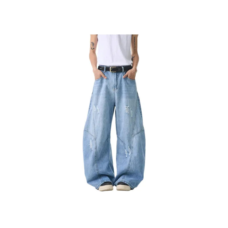 HOKLV Jeans Unisex-0