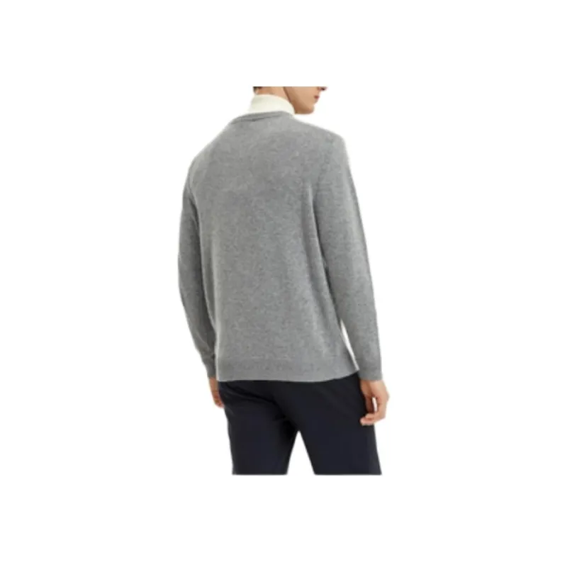 Skechers Diamond Series Sweaters Men Medium Heather Gray 004F-4