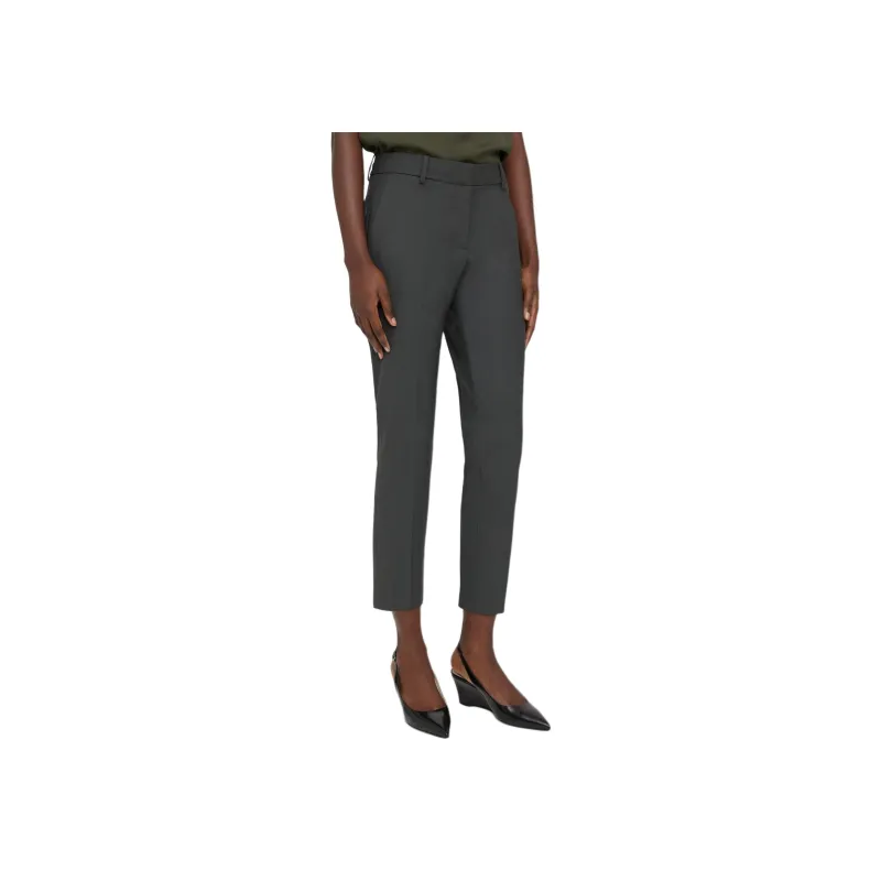 THEORY Casual Pants Women's Gray Green-3