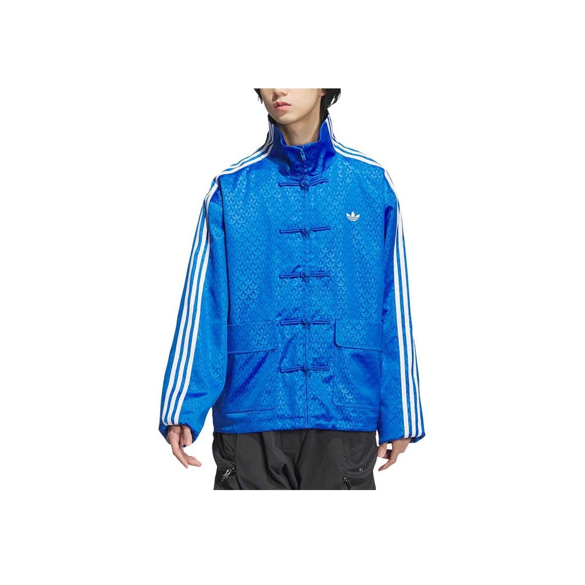 ジャケット USED】90'S NIKE HALF ZIP NYLON JACKET BLUE × YE