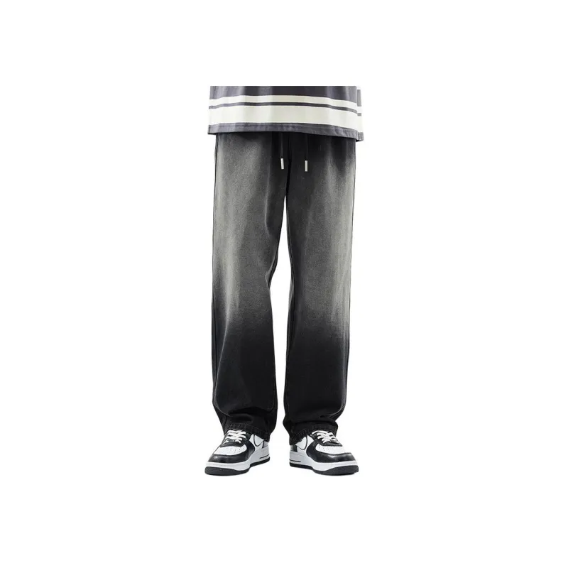 WOOD SOON Jeans Men Washed Black-0