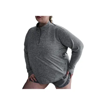 Nike DRI FIT UVSwoosh Swift Sweatshirt Women's Smoke Gray/Blended Color/Blend Color