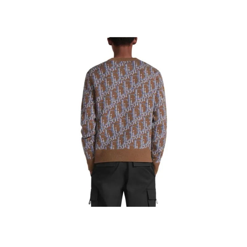 DIOR Monogrammed Intarsia Sweater-14