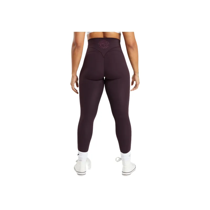 GYMSHARK LEGACY Leggings Women's Plum Brown-1