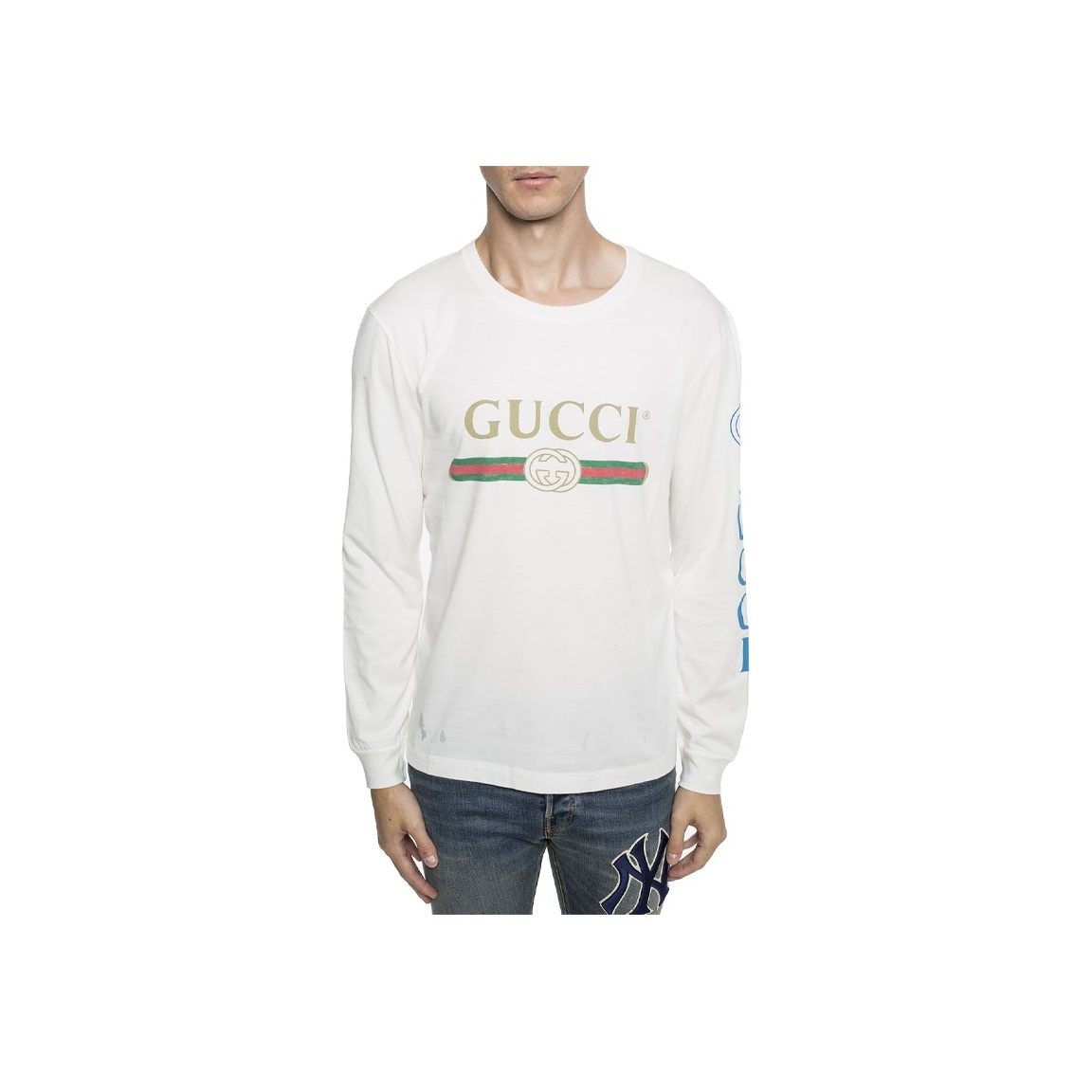 Tシャツ・カットソー GUCCI Men T Shirts 784422XJG17 WHITE GUCCI T-Shirts Men White - POIZON