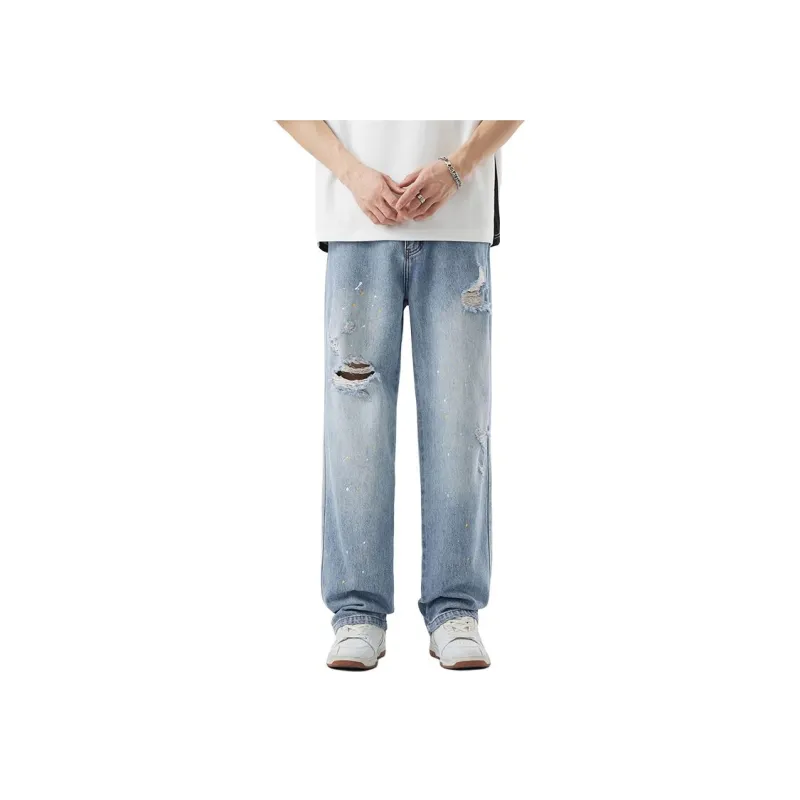 Dme Jeans Unisex Light Blue-0