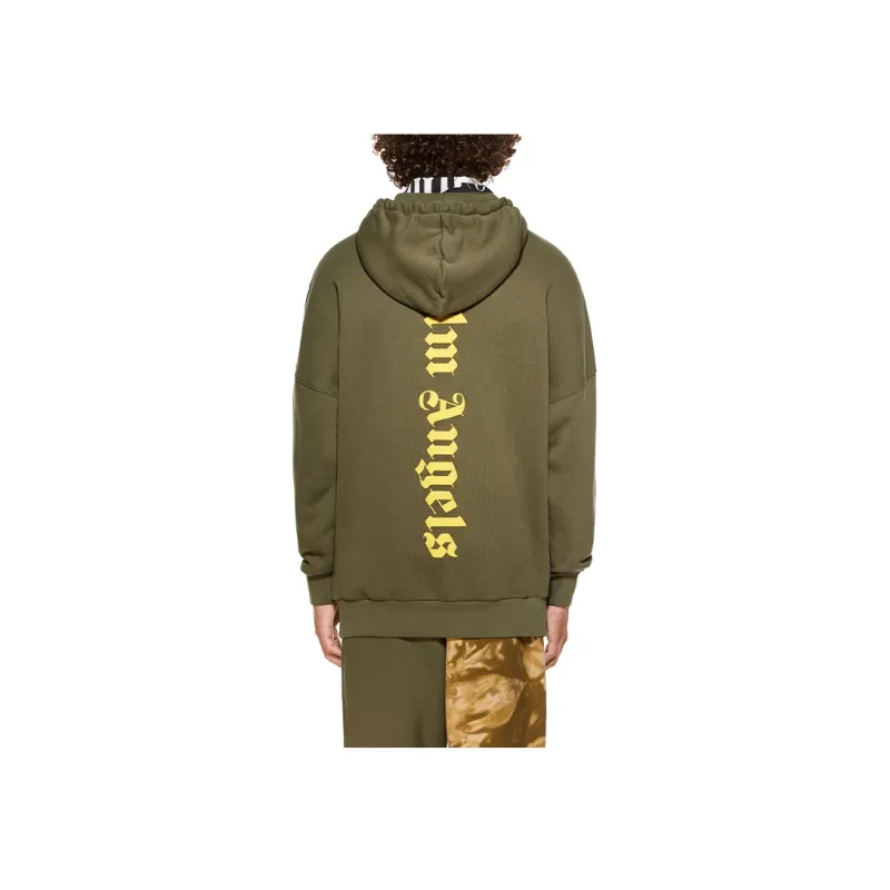 PALM ANGELS Sweatshirts Men Green-4