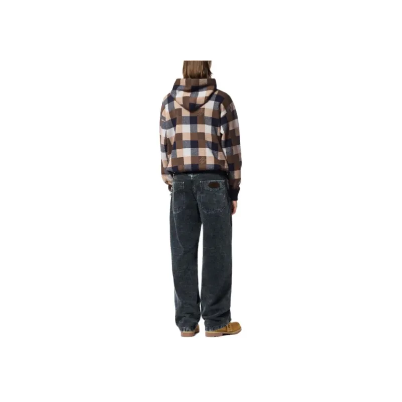 LOUIS VUITTON Damier Cashmere And Wool Blend Hoodie-4