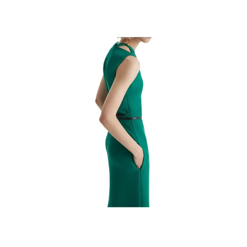 GABRIELE COLANGELO SS24 Sleeveless Dress Women's Green-3