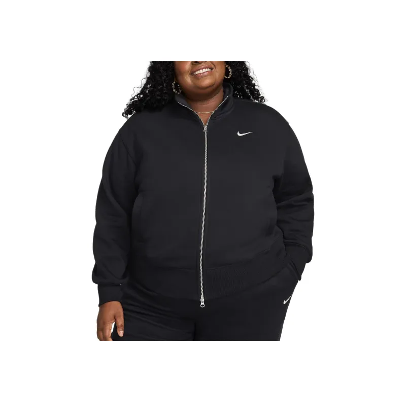 Nike Sportswear Phoenix Fleece Jackets Coats Women's Black-0