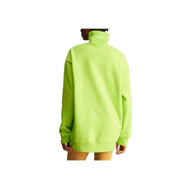 Adidas x STELLA MCCARTNEY FW24 Sweatshirt Women's Neon Green-3