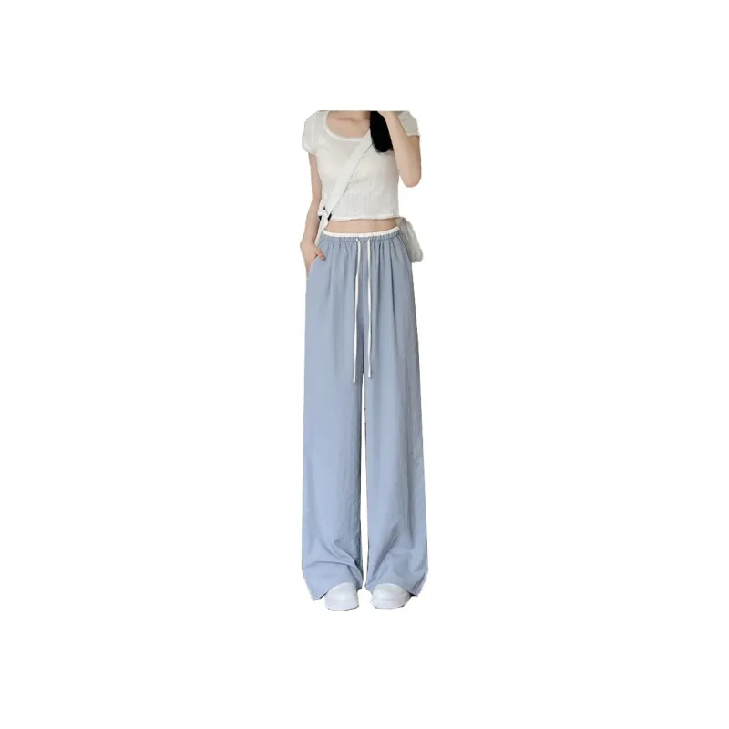 ORIGIN Casual Pants Women's Blue-8