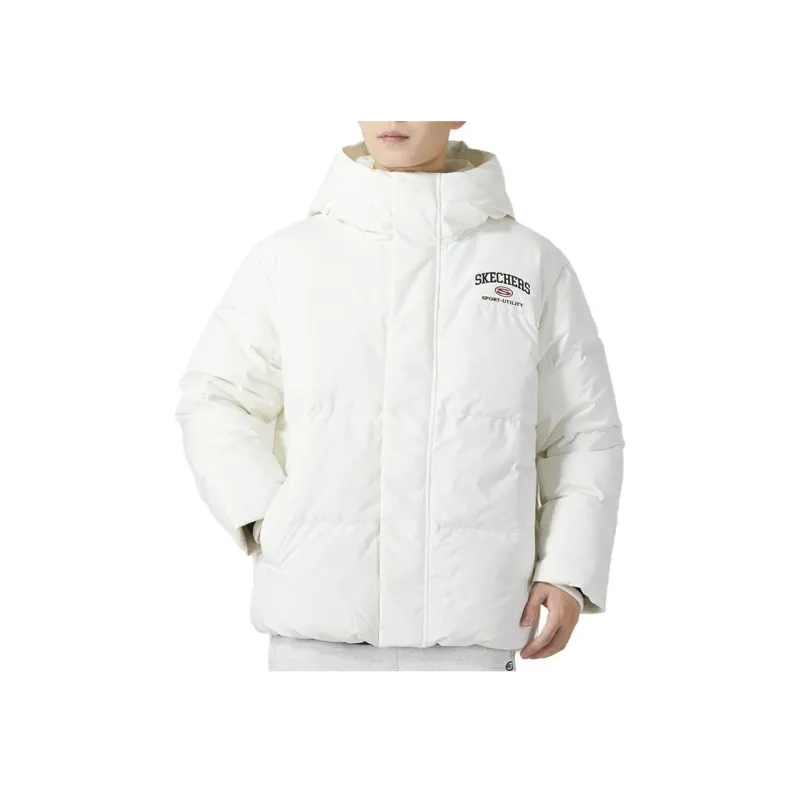 Skechers Down Jackets Men White-0