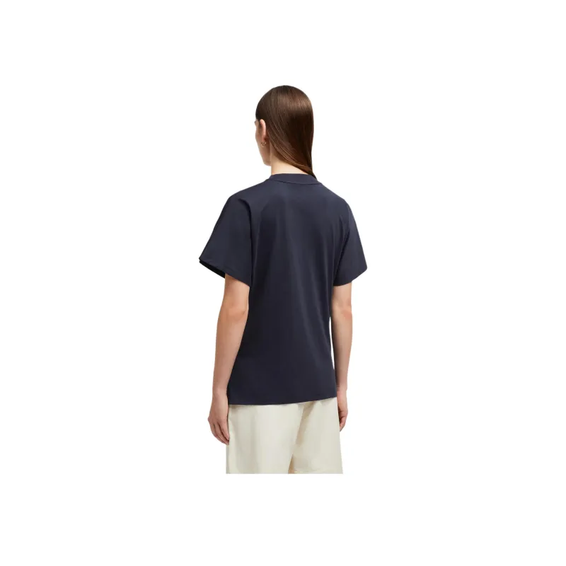 Moncler Embroidered Cursive Logo Crewneck T Shirt-1