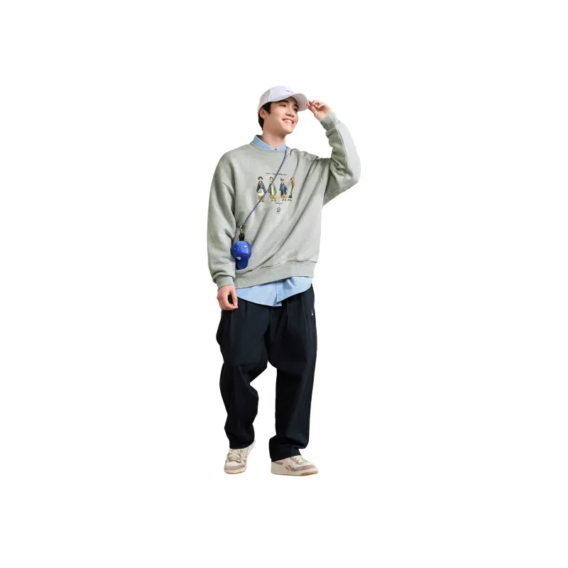 Nautica White Sail Sweatshirts Unisex-16