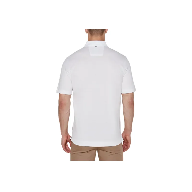 Boss Concealed Placket Polo Shirt-0