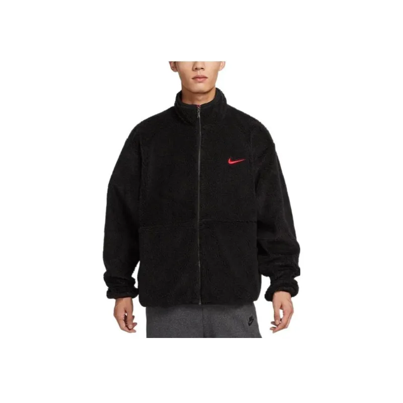 Nike Velvet Jackets Men Multicolor/Black-2